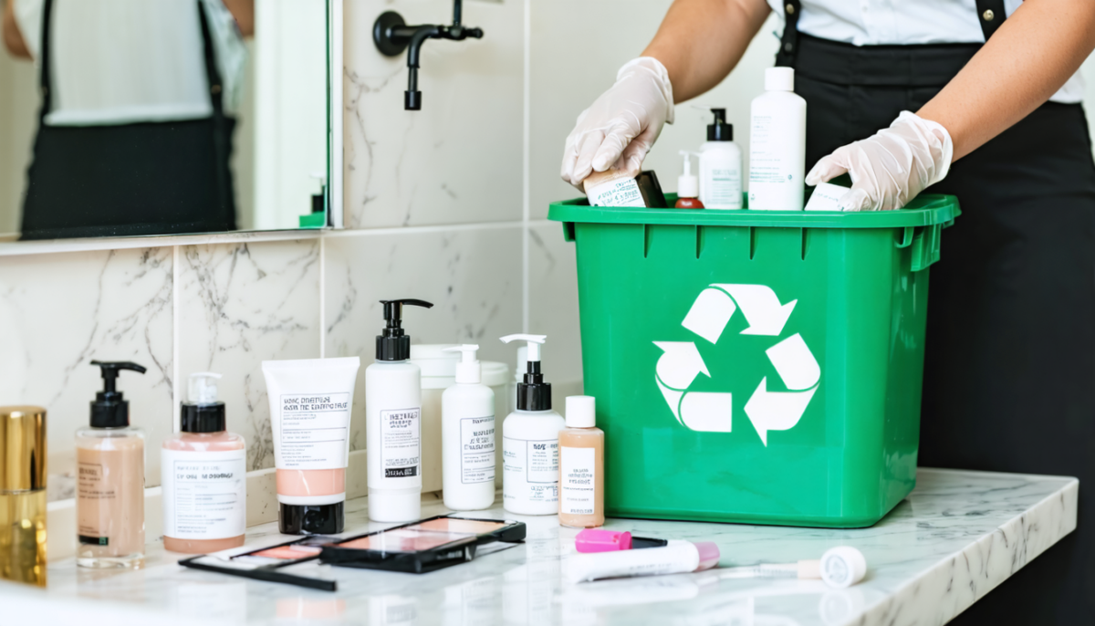découvrez comment et où jeter vos produits de beauté périmés en toute sécurité pour protéger l'environnement et votre santé.