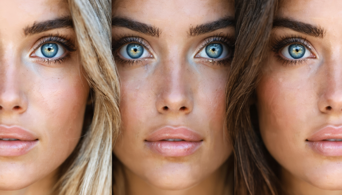 découvrez quelle teinte de cheveux mettra en valeur vos yeux bleus pour un look éclatant et harmonieux.