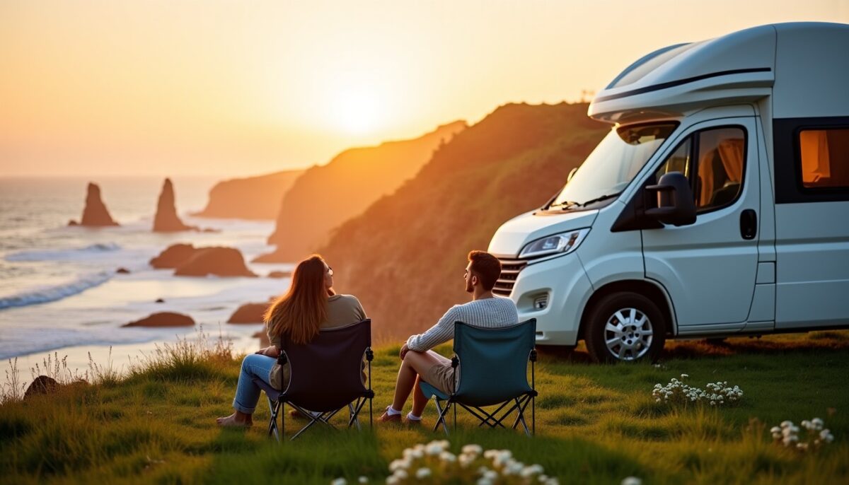 Échappée belle sur les rivages normands : une escapade relaxante en camping-car
